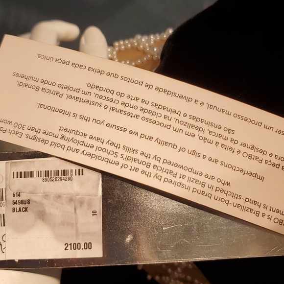 Patbo Patricia Bonaldi Velvet Gown Runway Dress NWT - Picture 10 of 10